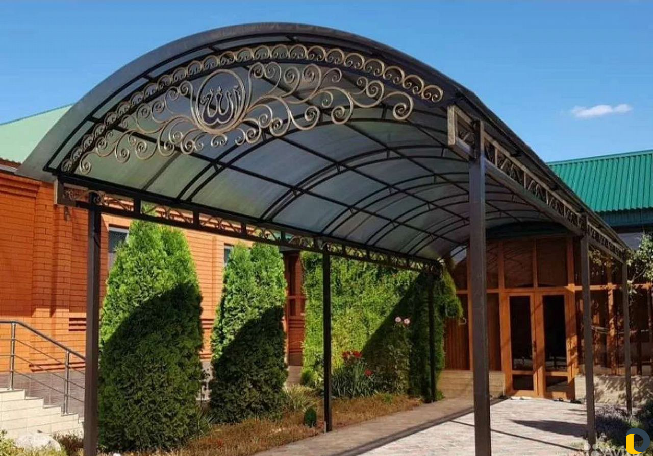 Ворота- пермла-навесы