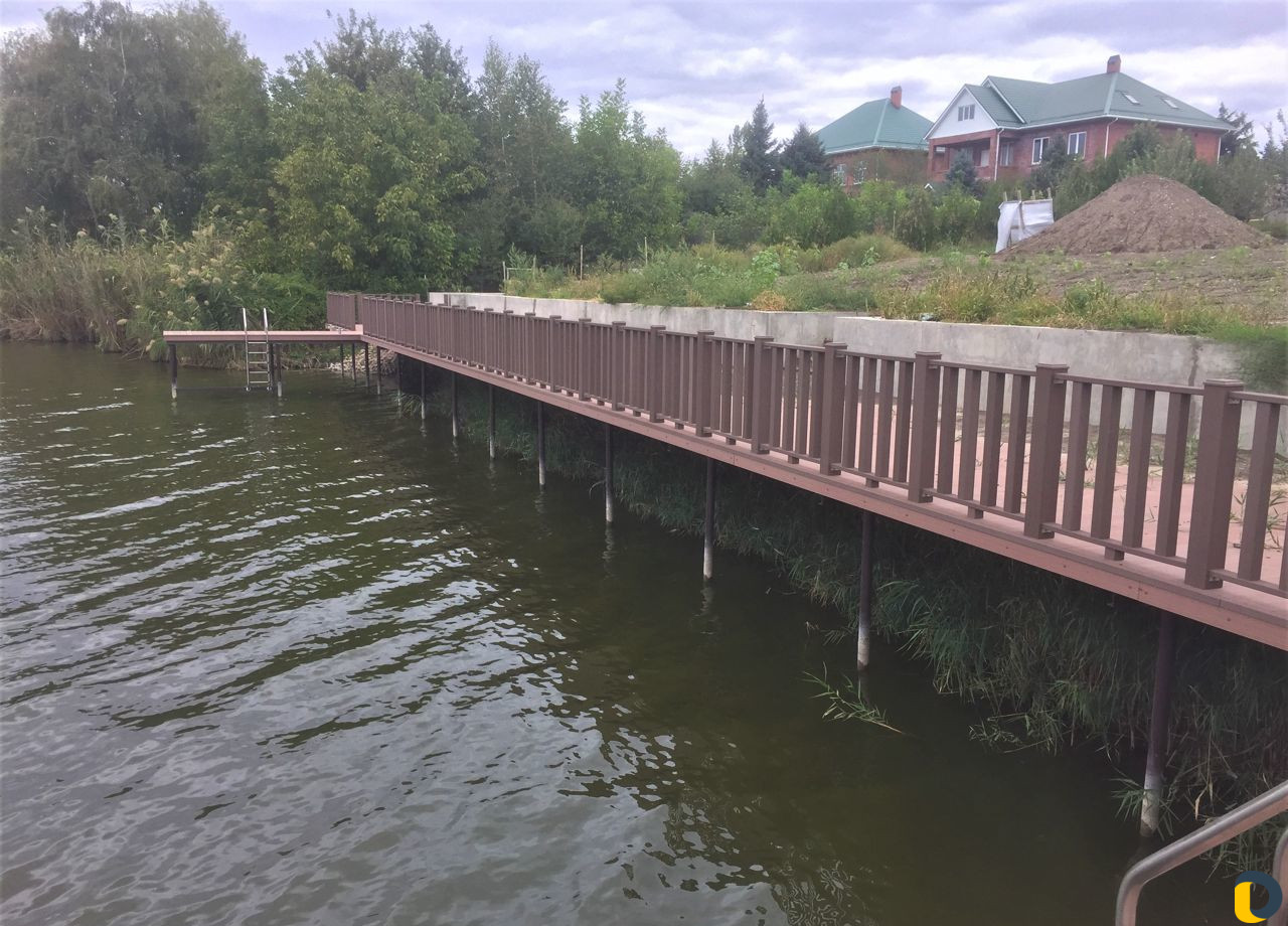 Возводим пирсы, причалы