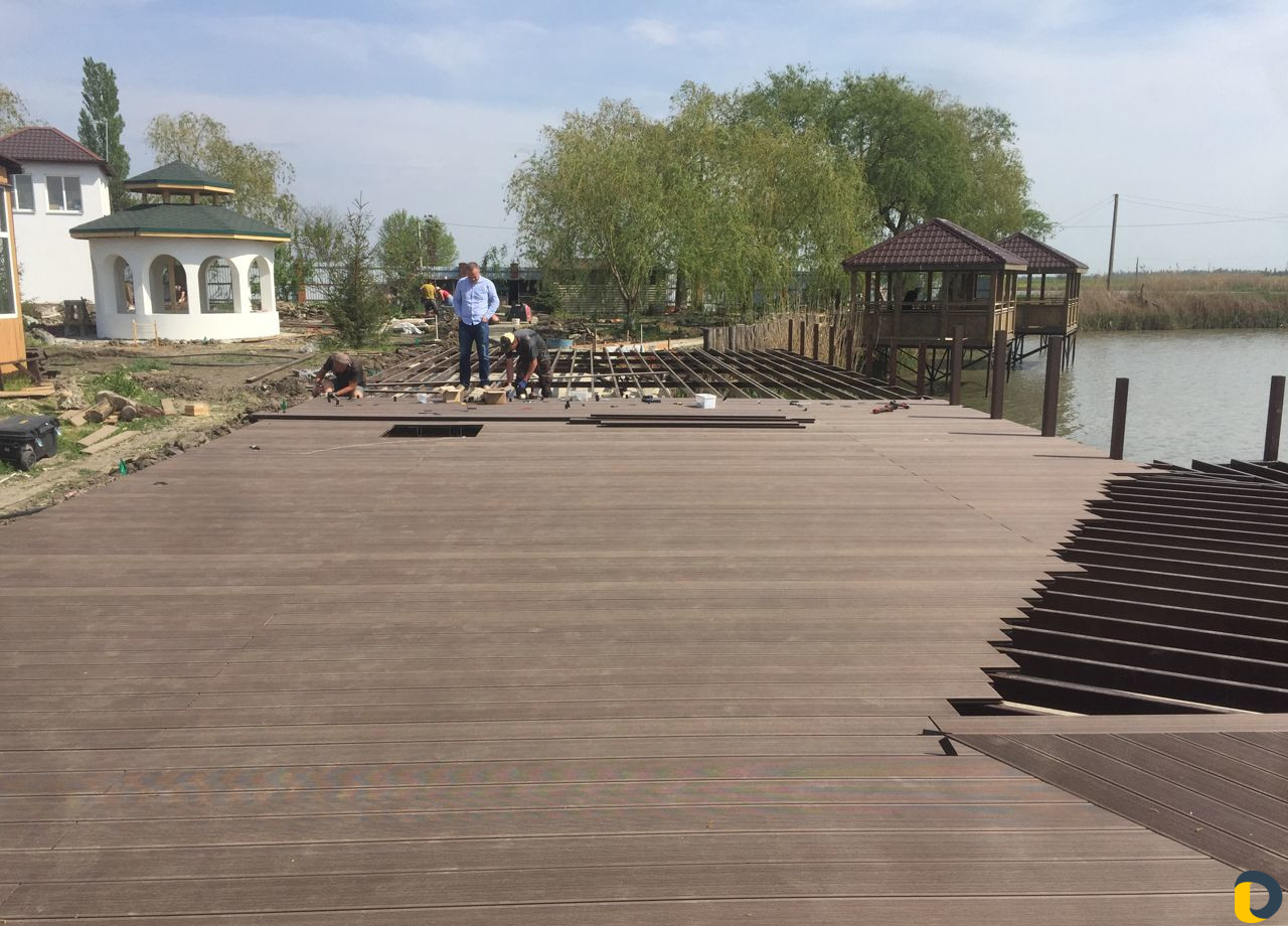 Возводим пирсы, причалы