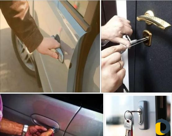 Вскрытие взлом дверных замков и авто без поврежден
