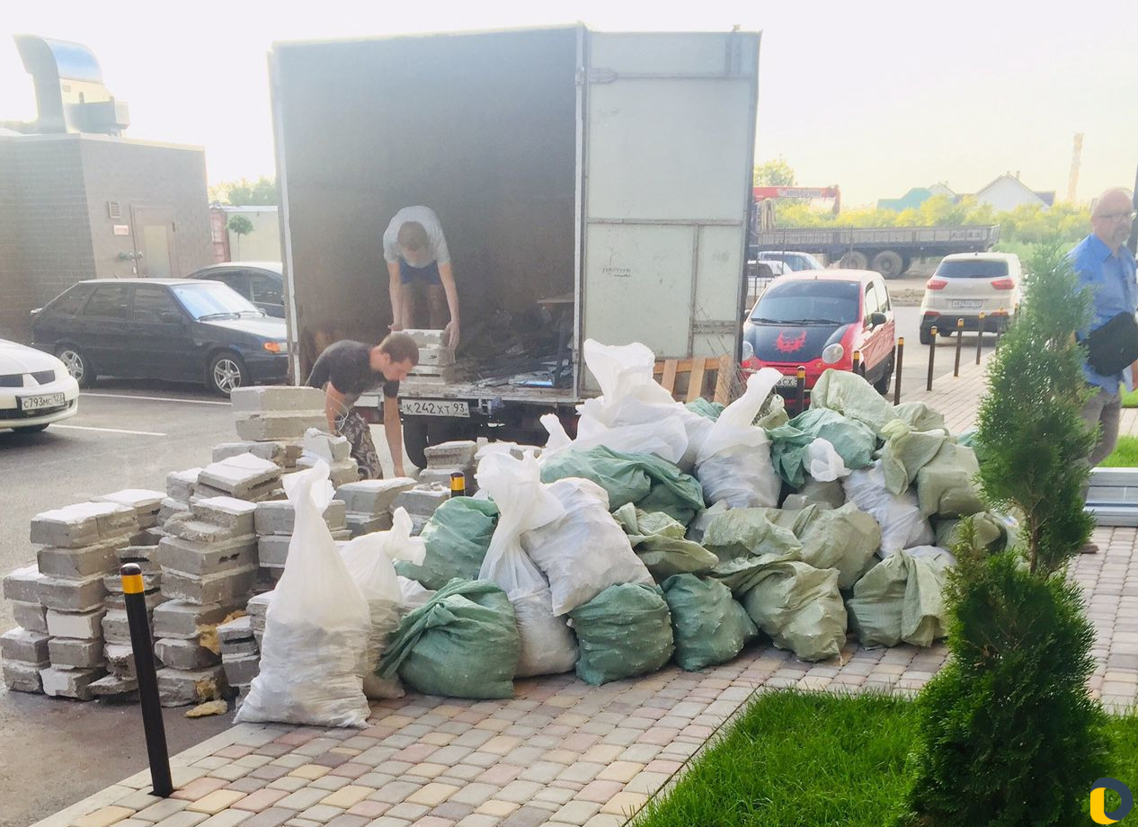 Вывоз мусора.Газель