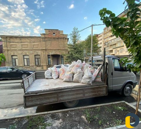 Вывоз мусора. Грузчики. Подъем грузов