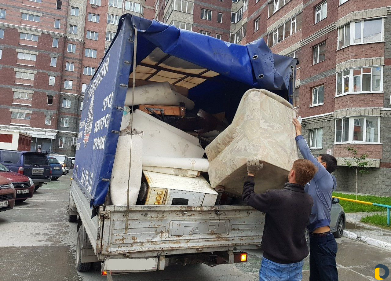 Вывоз мусора на Газели