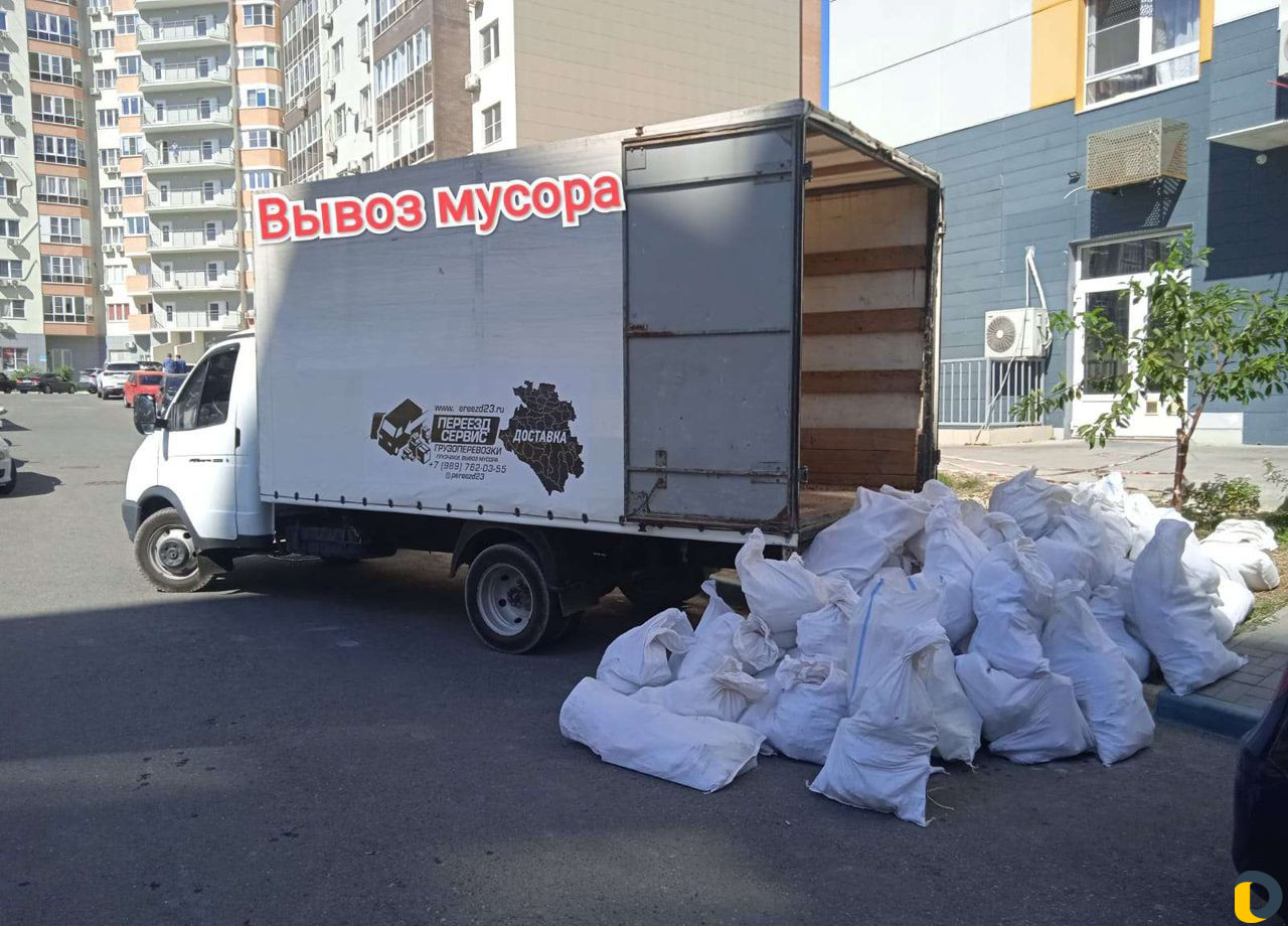 Вывоз мусора. Вывоз бытового хлама. Грузчики