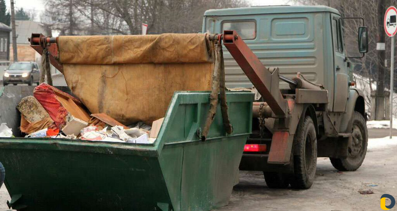 Вывоз строительного мусора, контейнер, грузчики