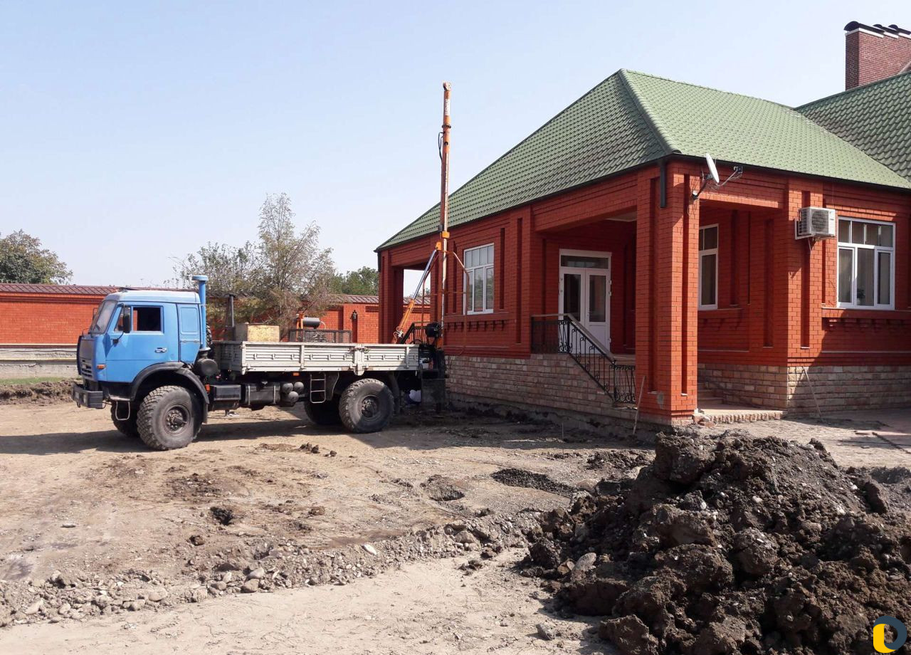 Ямобур бкм516 бурение свай,столбы,опоры,лэп
