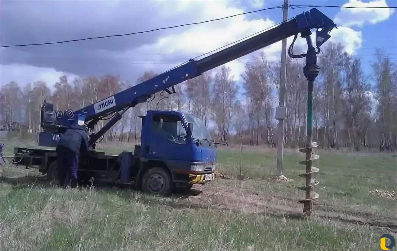 Ямобур Буровая Бурение сваи Винтовые сваи забор