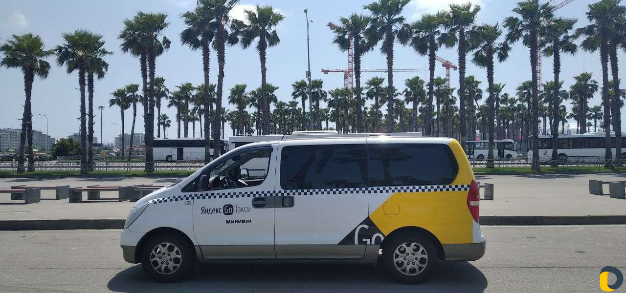 Яндекс такси работа на минивэне Hyundai 50/50