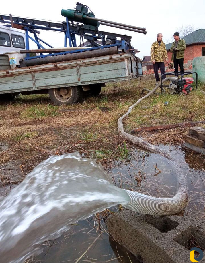 Забивка скважин на воду