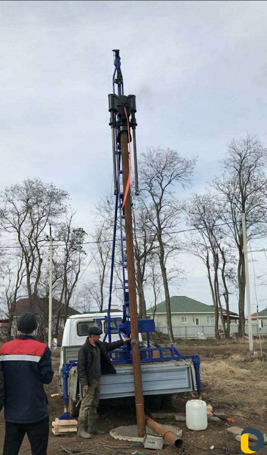 Забивка скважин на воду