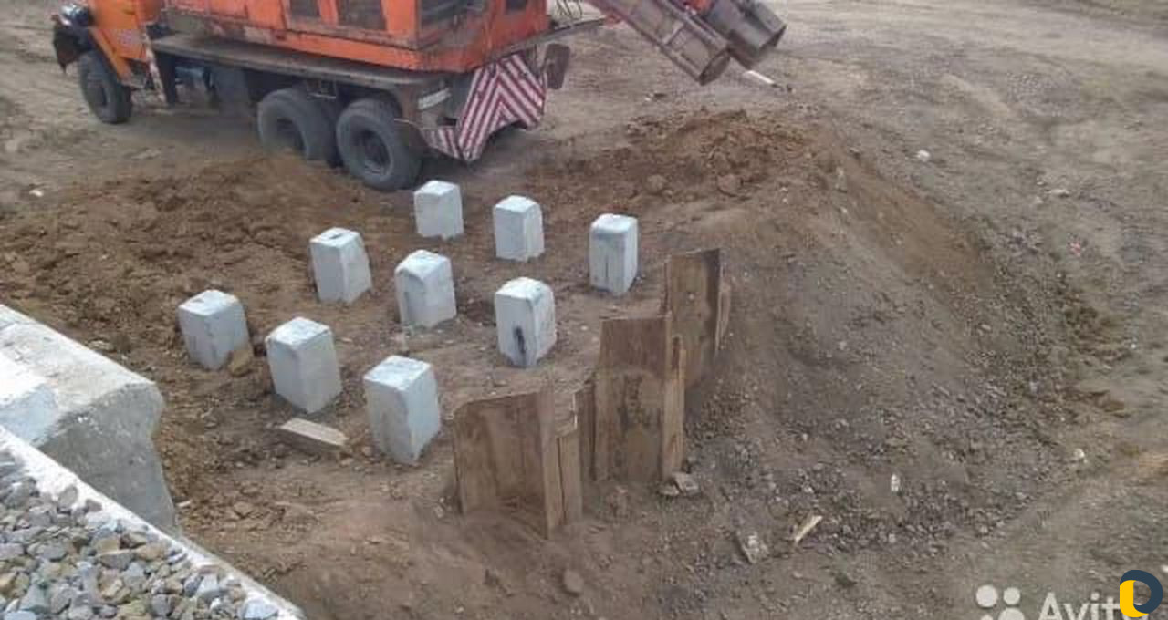 Забивка свай