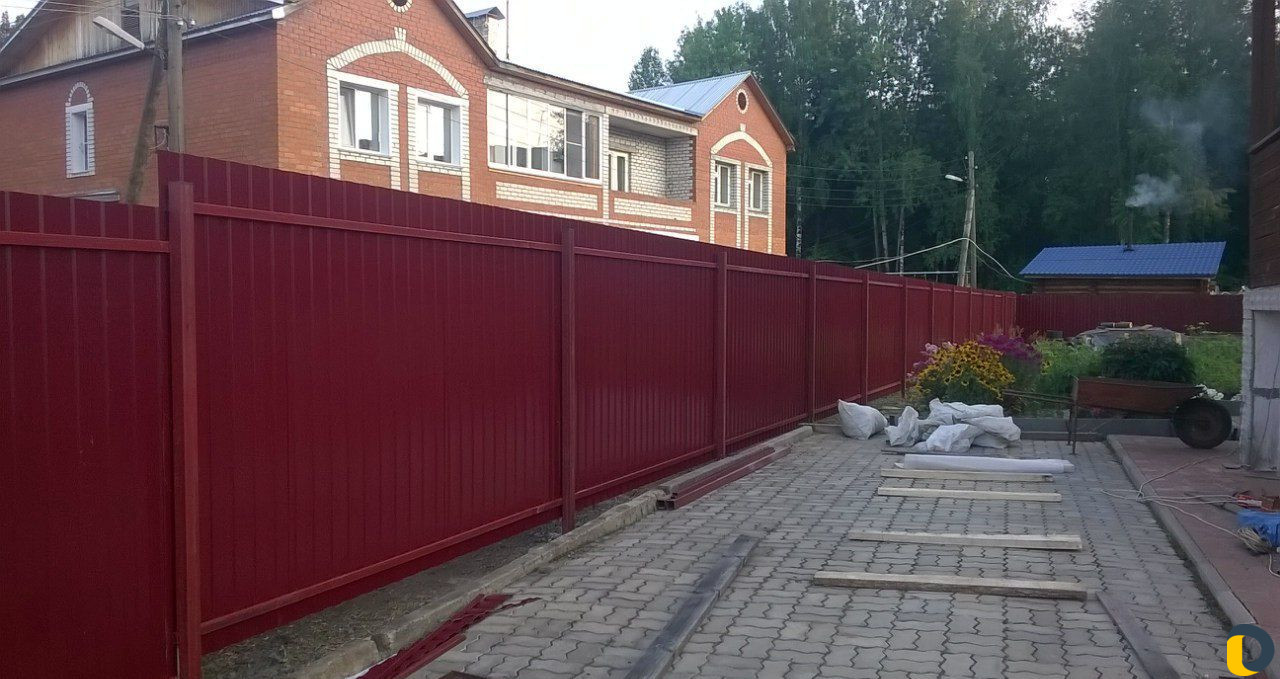 Забор под ключ