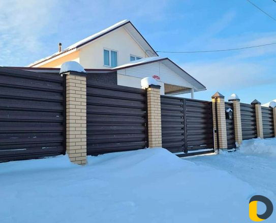 Заборы из Евроштакетника