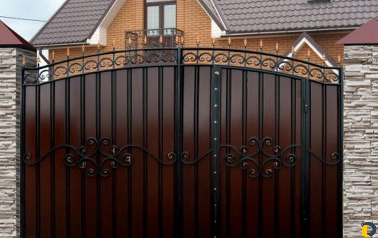 Заборы из профлиста, профнастила и рабицы