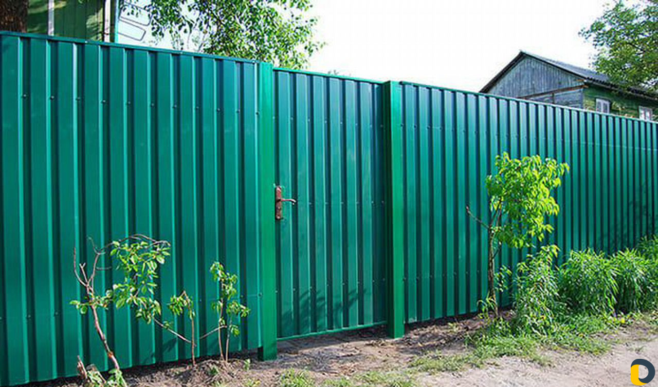 Заборы из профлиста, профнастила и рабицы