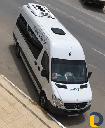 Заказ микроавтобуса Mercedes Sprinter Toyota Alpha