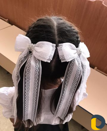 Заколки и резинки в школу