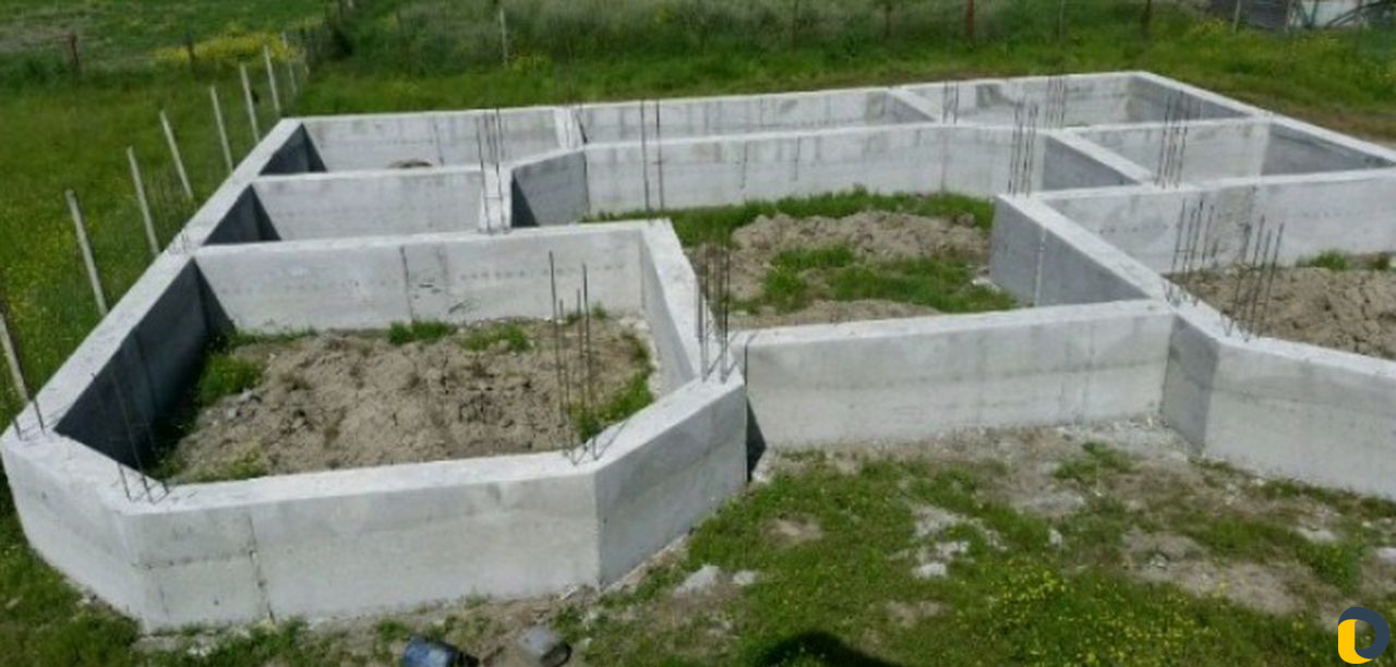 Заливаем бетон с своими опалубками