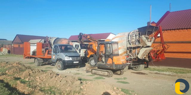 Заливаем фундамент, бетон