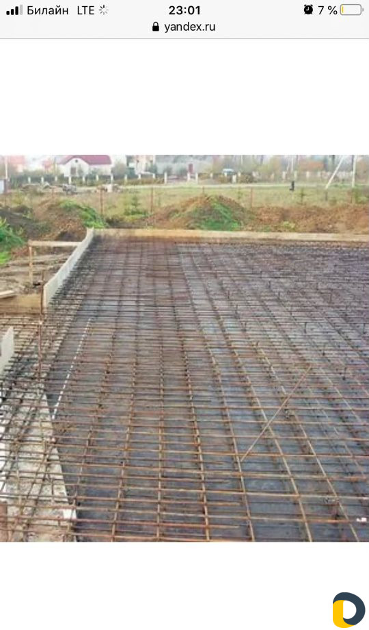 Заливаем фундамент монолит