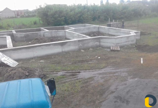 Заливаем фундамент со своими опалубками