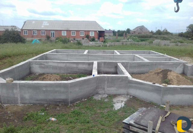 Заливаем фундамент со своими опалубками