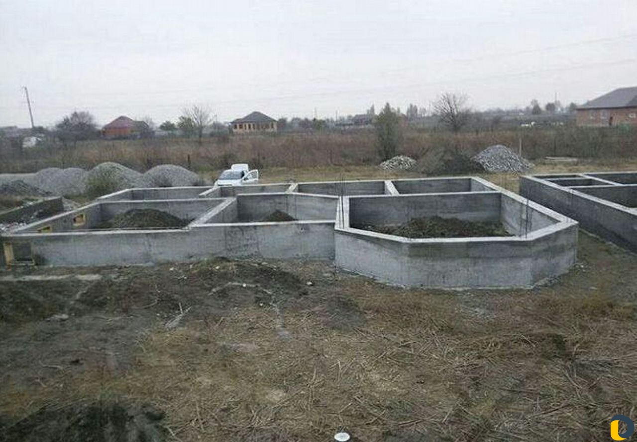 Заливаем фундамент со своими опалубками