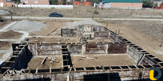 Заливаем фундамент со своми опалувками