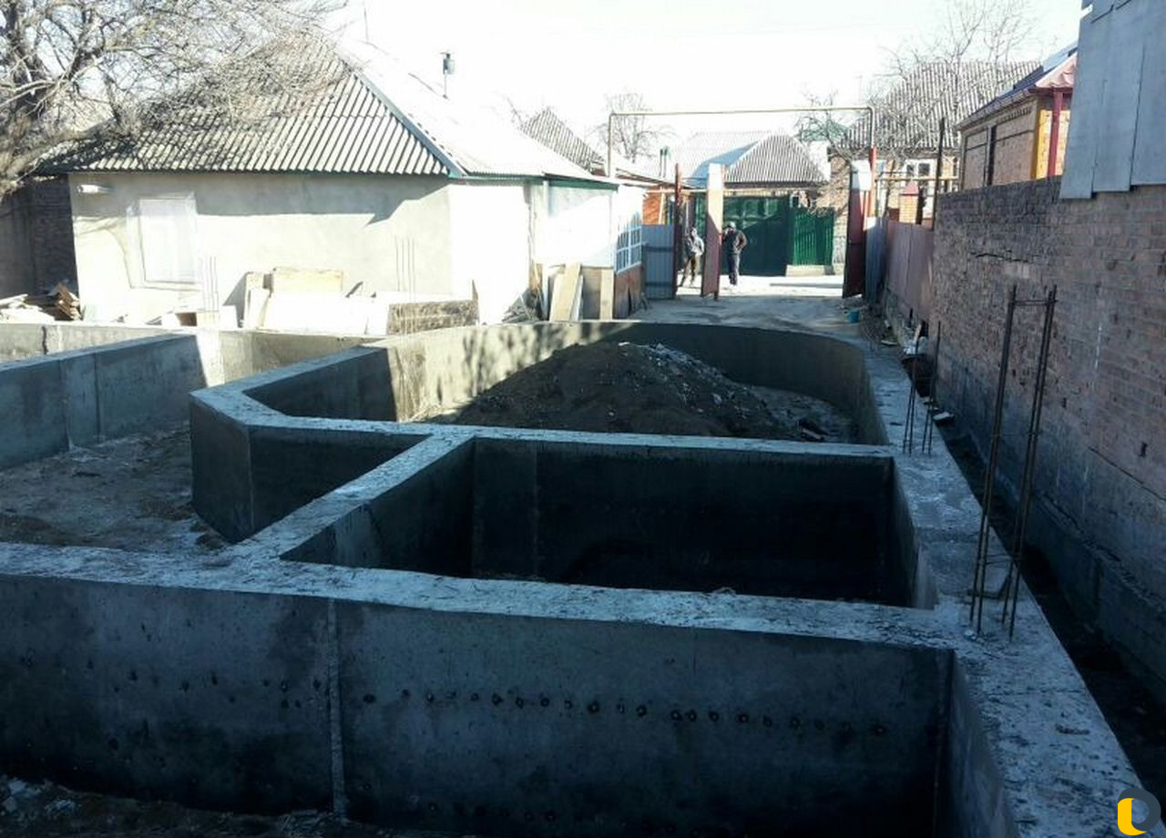 Заливаем фундамент