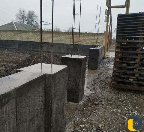 Заливаем фундамент