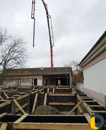 Заливаем фундамент