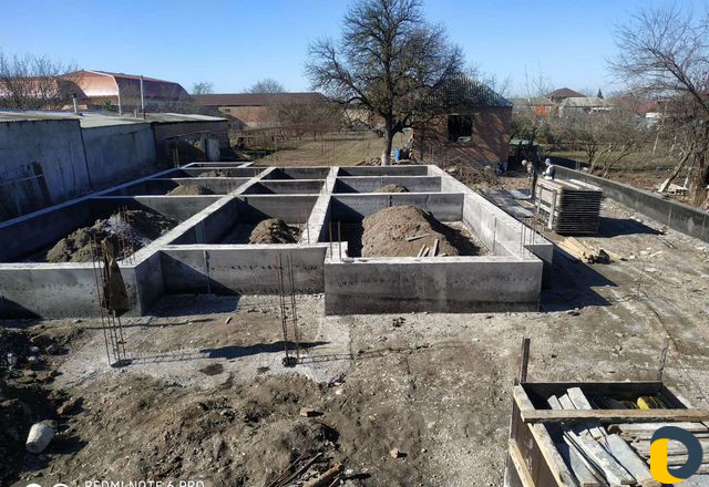 Заливаем фундамент