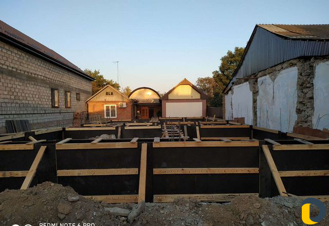 Заливаем фундамент