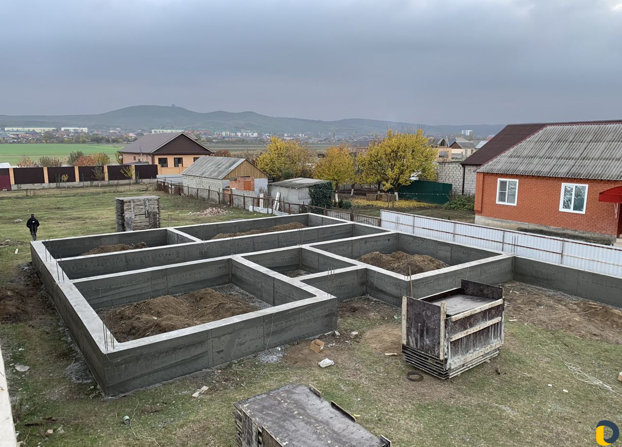 Заливаем фундамент
