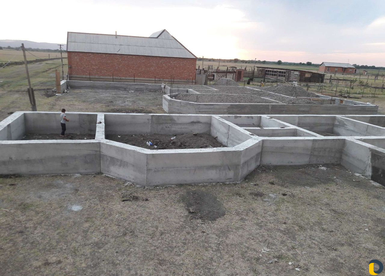 Заливаем фундамент