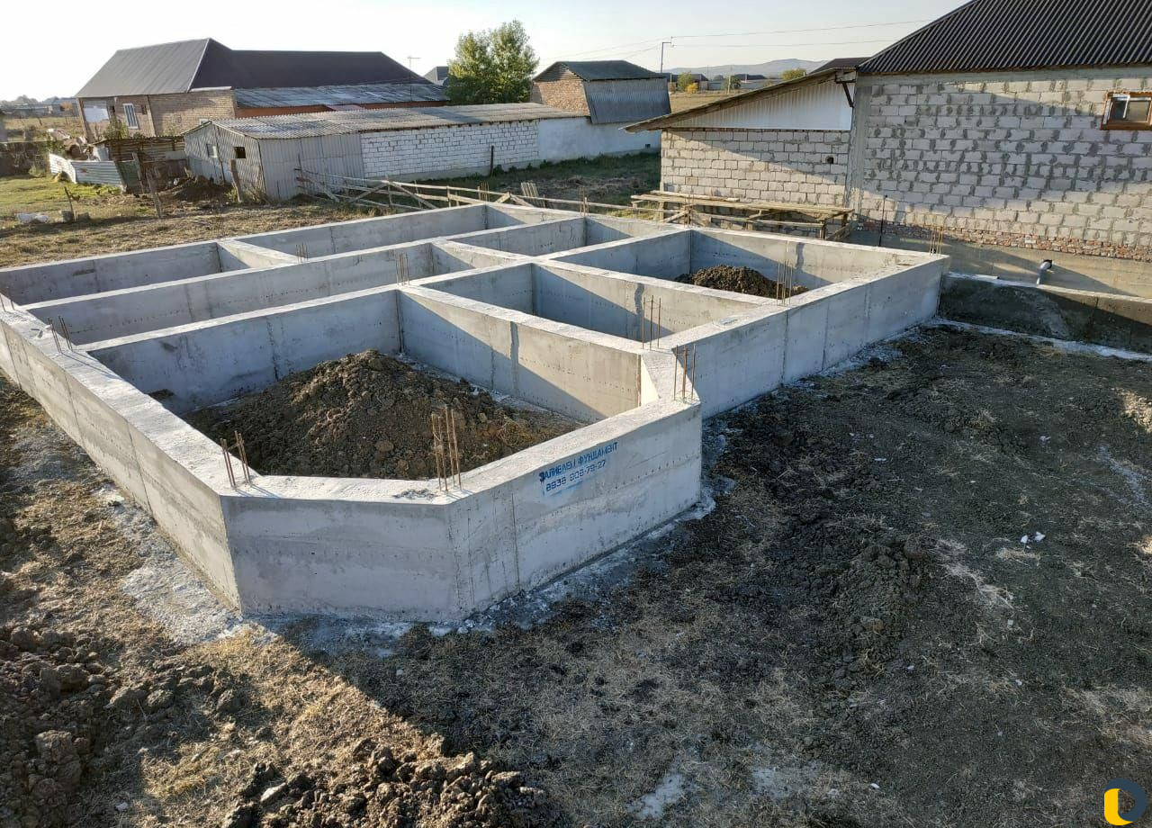 Заливаем фундамент