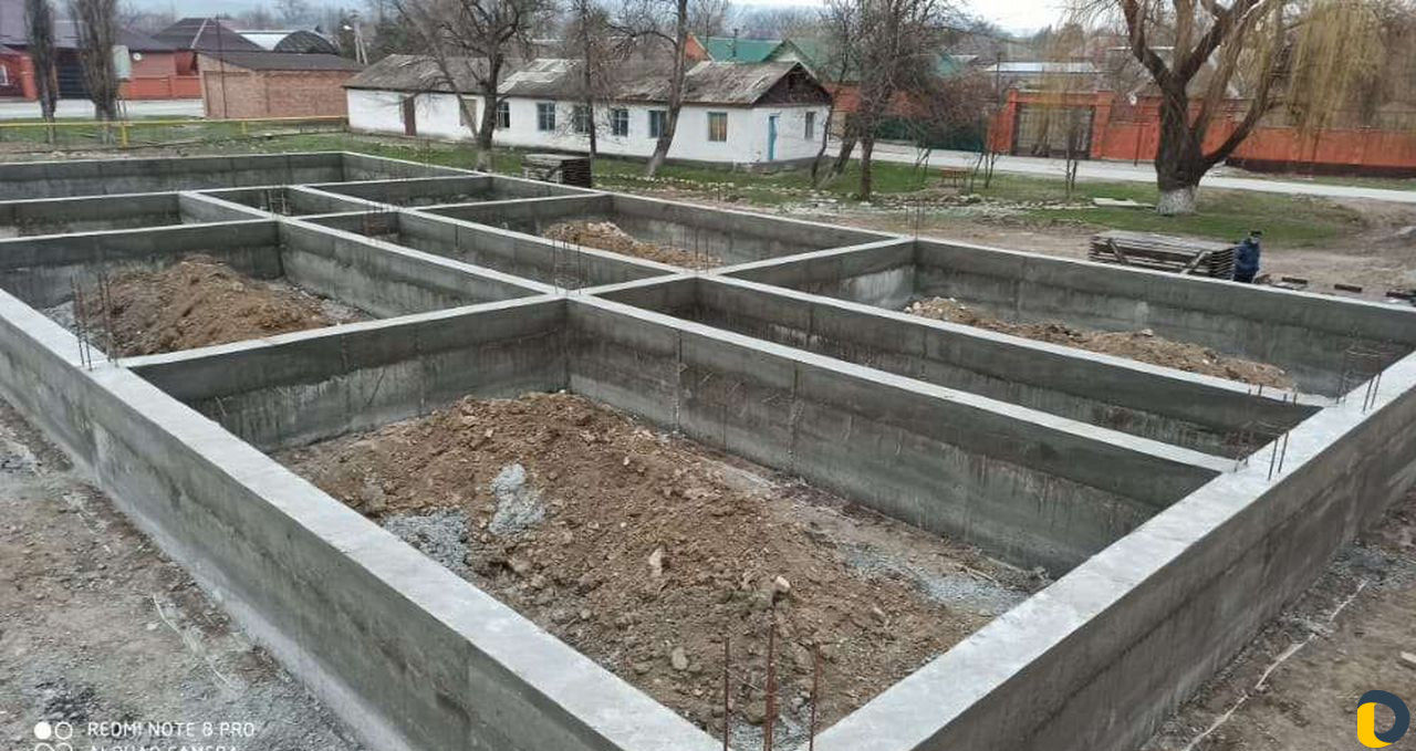 Заливаем фундамент