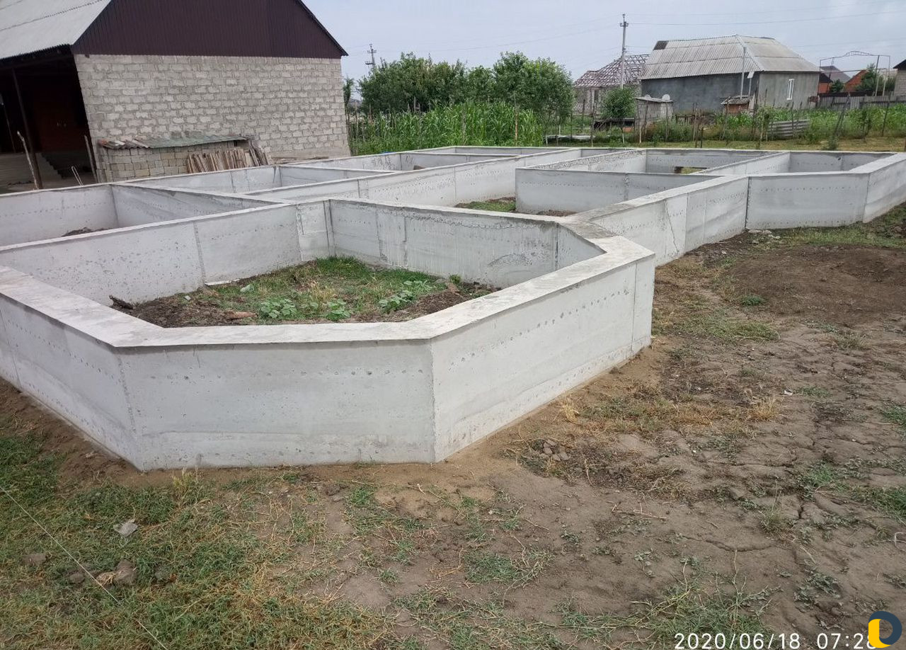 Заливаем фундамент