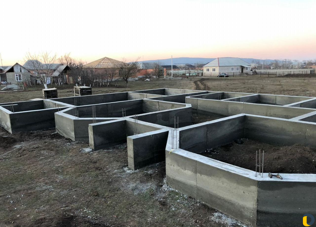 Заливаем фундамент