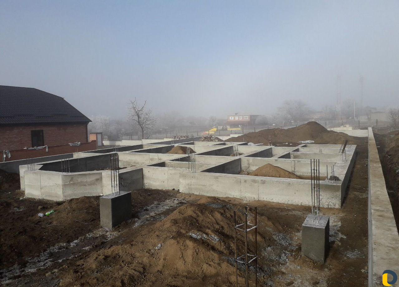 Заливаем фундамент