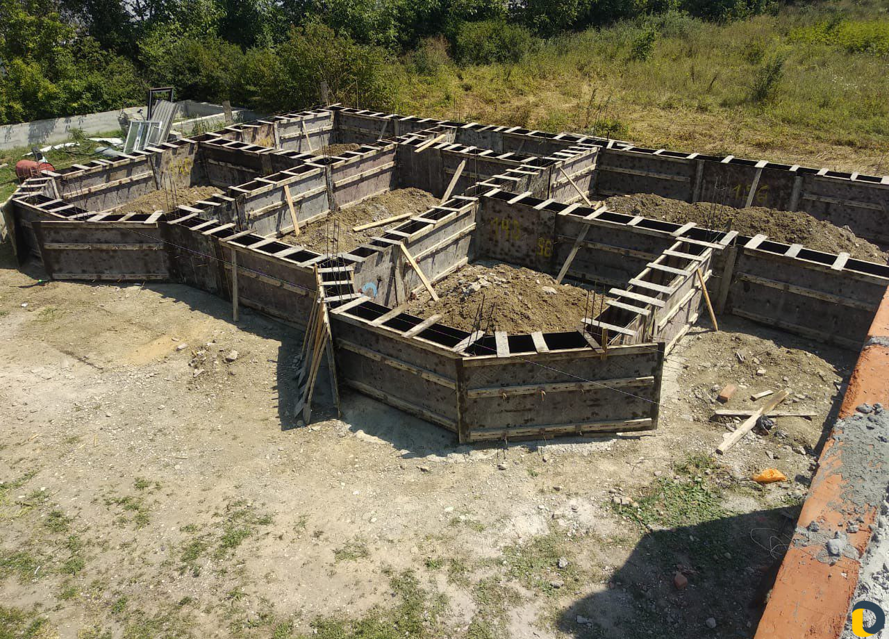 Заливаем Фундамент