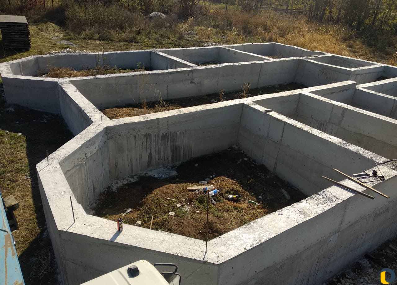 Заливаем Фундамент