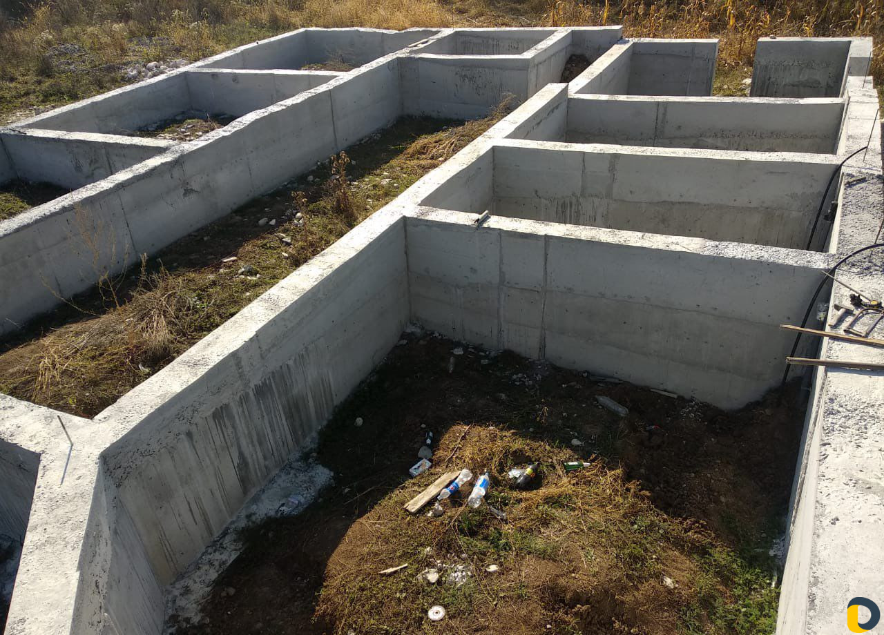 Заливаем Фундамент