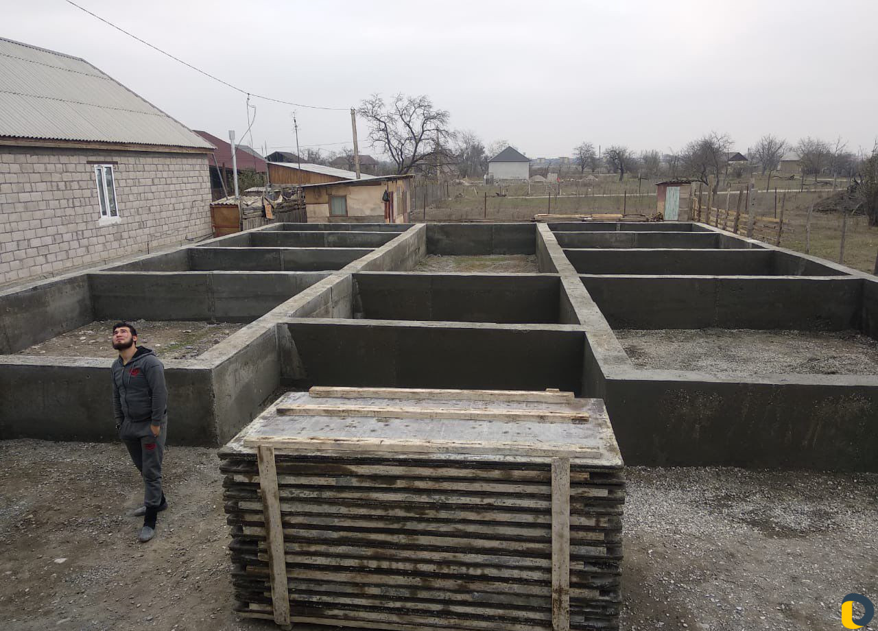 Заливаем Фундамент