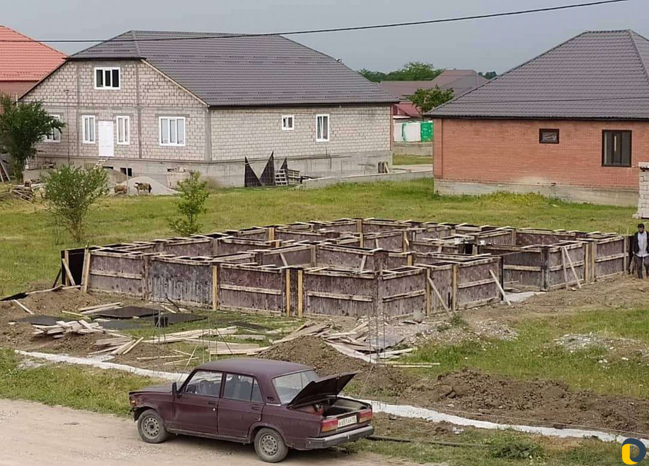 Заливаем фундамент