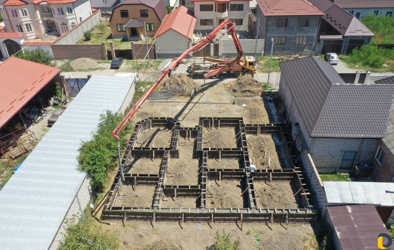 Заливаем фундамент