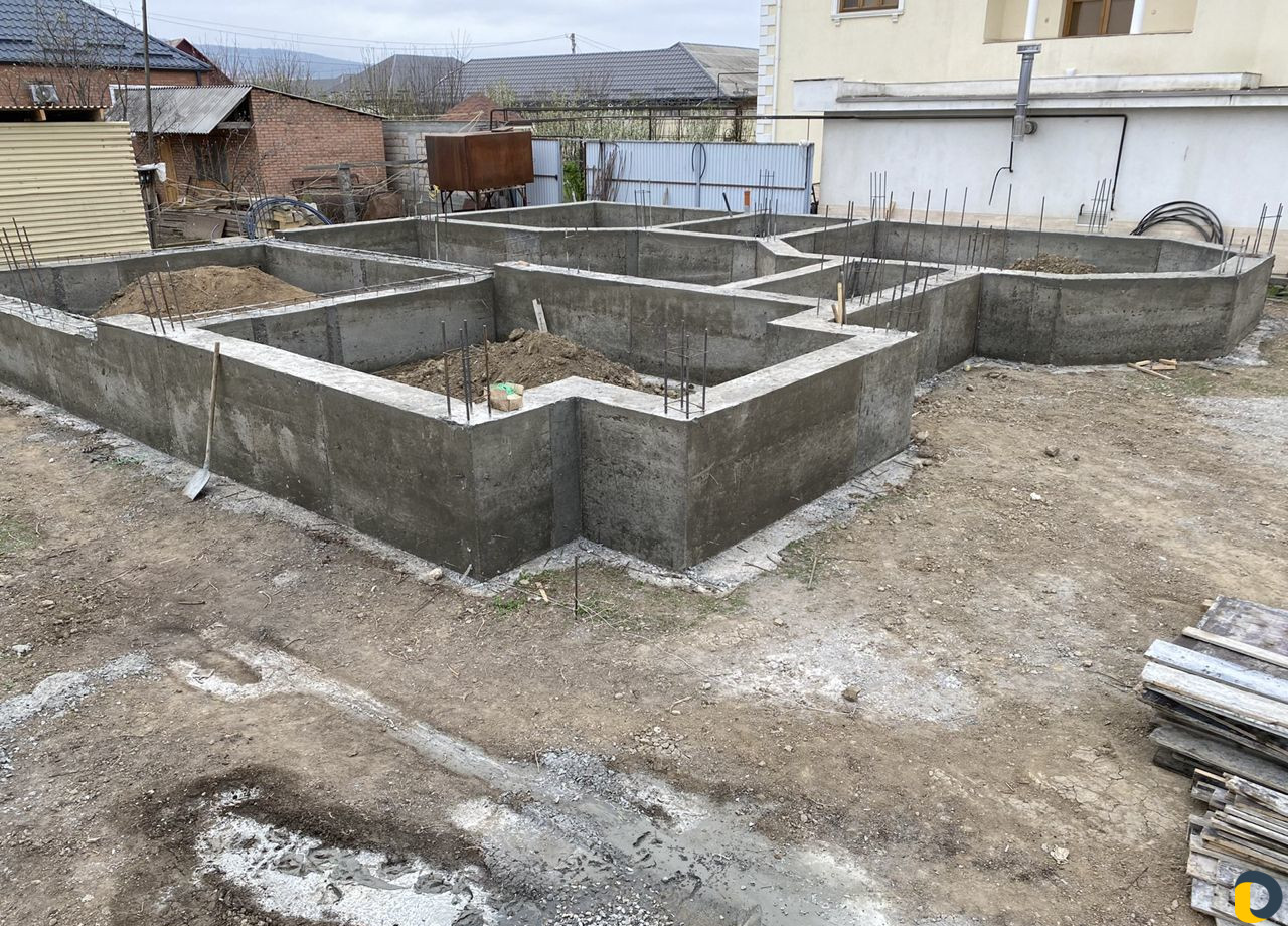 Заливаем фундамент