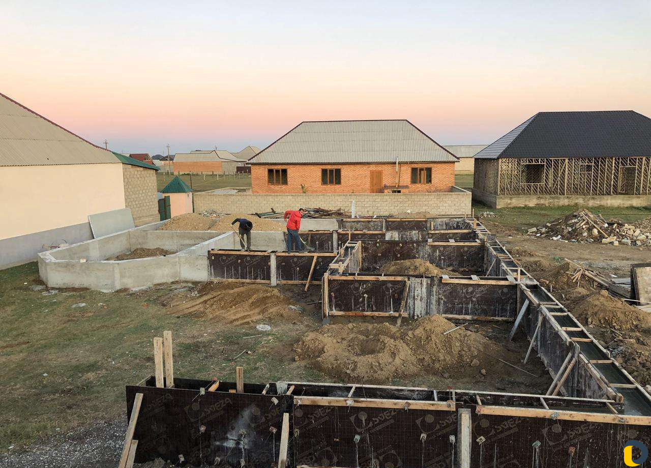 Заливаем фундамент