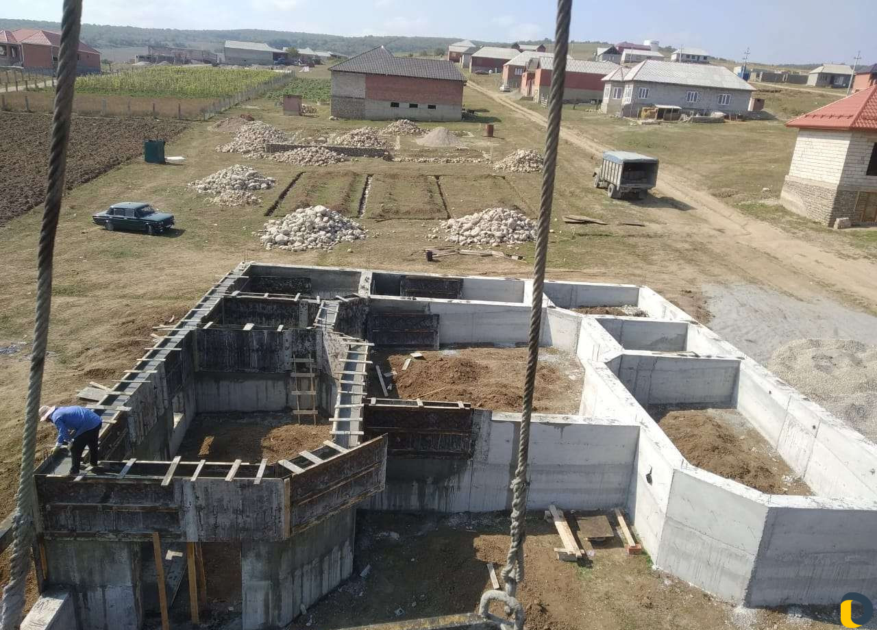 Заливаем фундамент