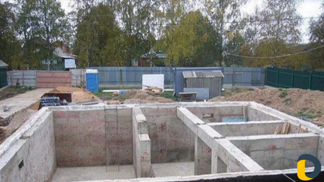 Заливаем фундамент